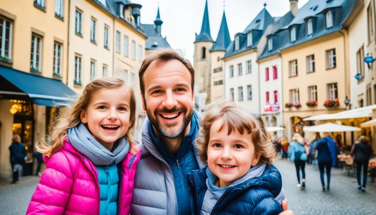Luxembourg City with kids