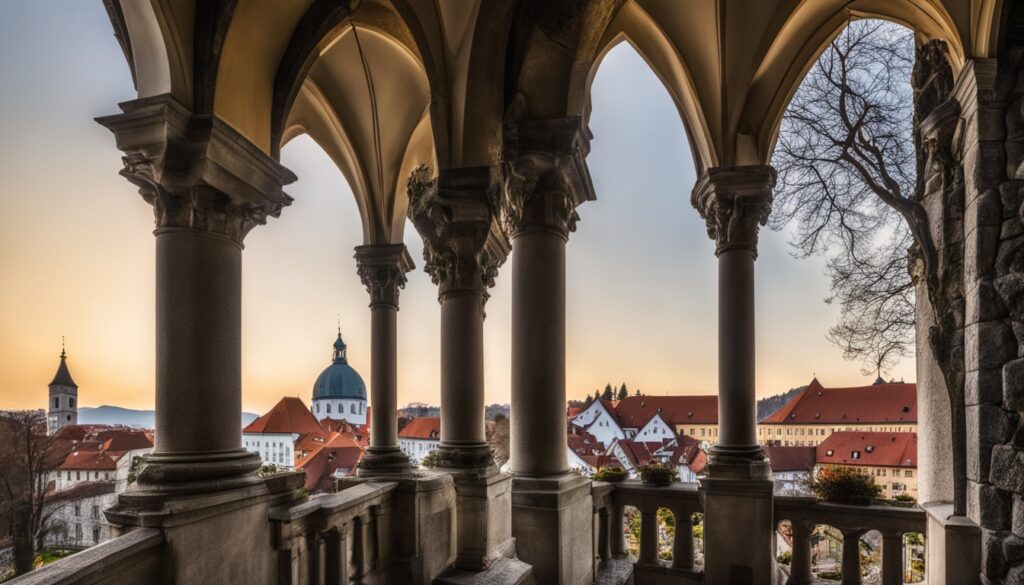 Maribor Castle and Maribor Cathedral Maribor Castle and Maribor Cathedral