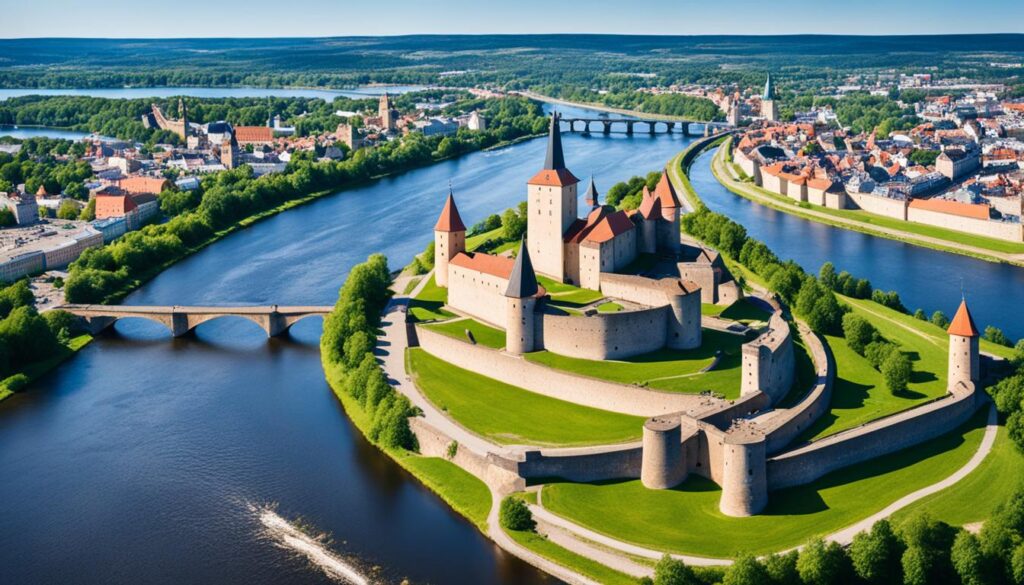 Narva Old Town landmarks Narva Old Town landmarks