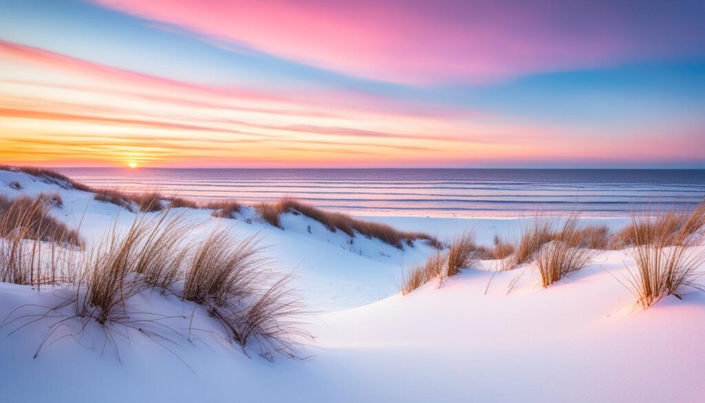 Nida Winter Sunset Nida Winter Sunset