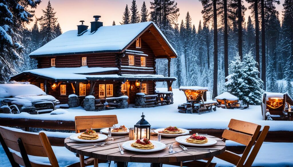 Nida winter cuisine Nida winter cuisine