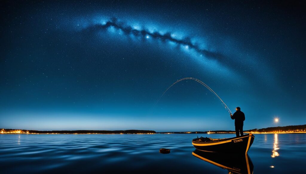 Night Fishing in Liepaja Night Fishing in Liepaja