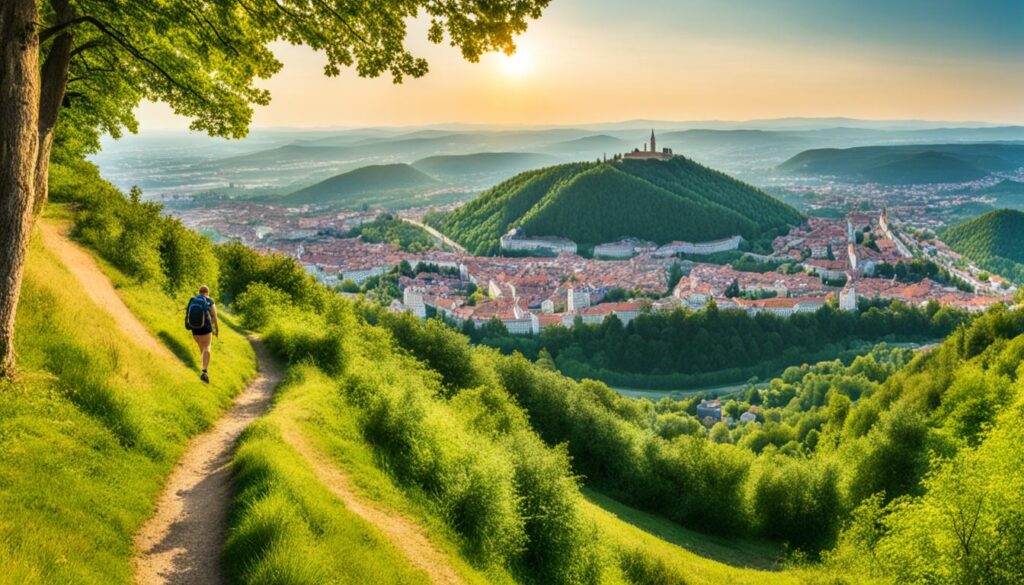 Nitra Zobor Hill hiking trails Nitra Zobor Hill hiking trails