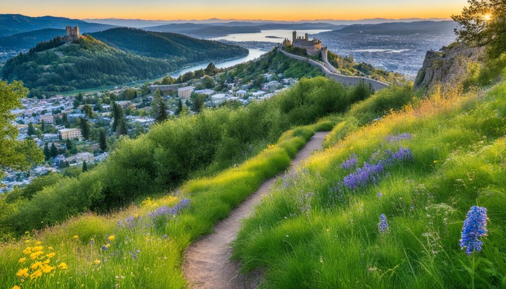 Nitra Zobor Hill hiking trails Nitra Zobor Hill hiking trails