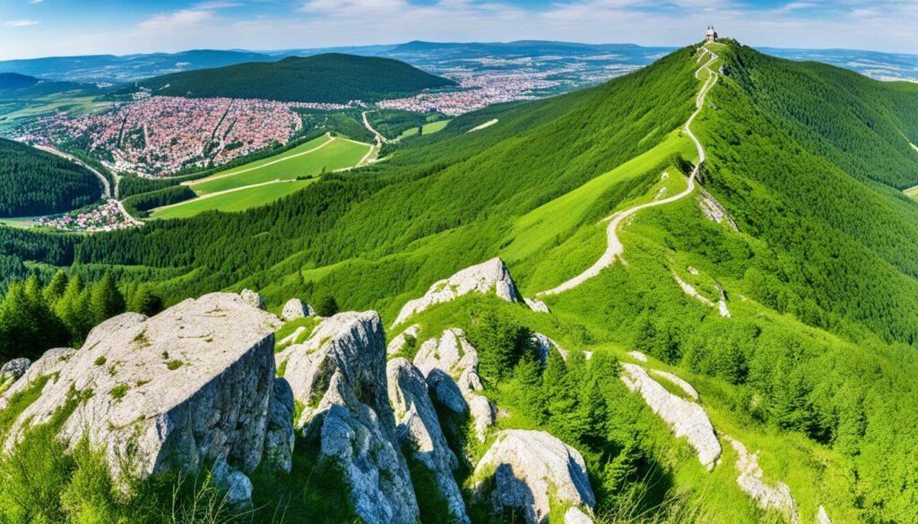 Nitra Zobor Hill hiking trails Nitra Zobor Hill hiking trails