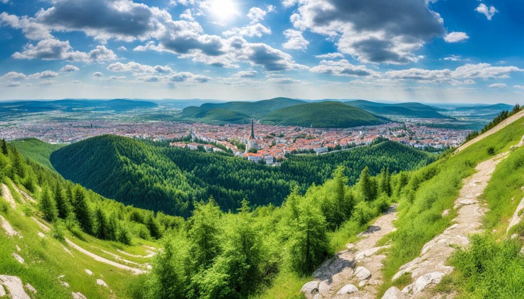 Nitra Zobor Hill viewpoints Nitra Zobor Hill viewpoints