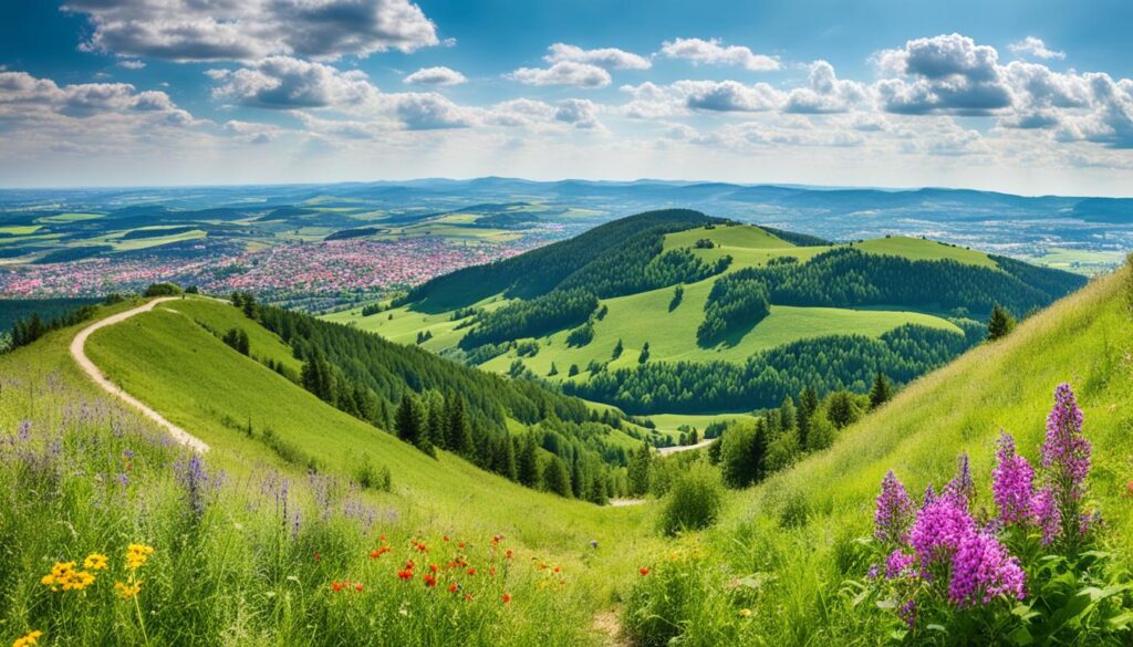 Nitra Zobor Hill viewpoints Nitra Zobor Hill viewpoints