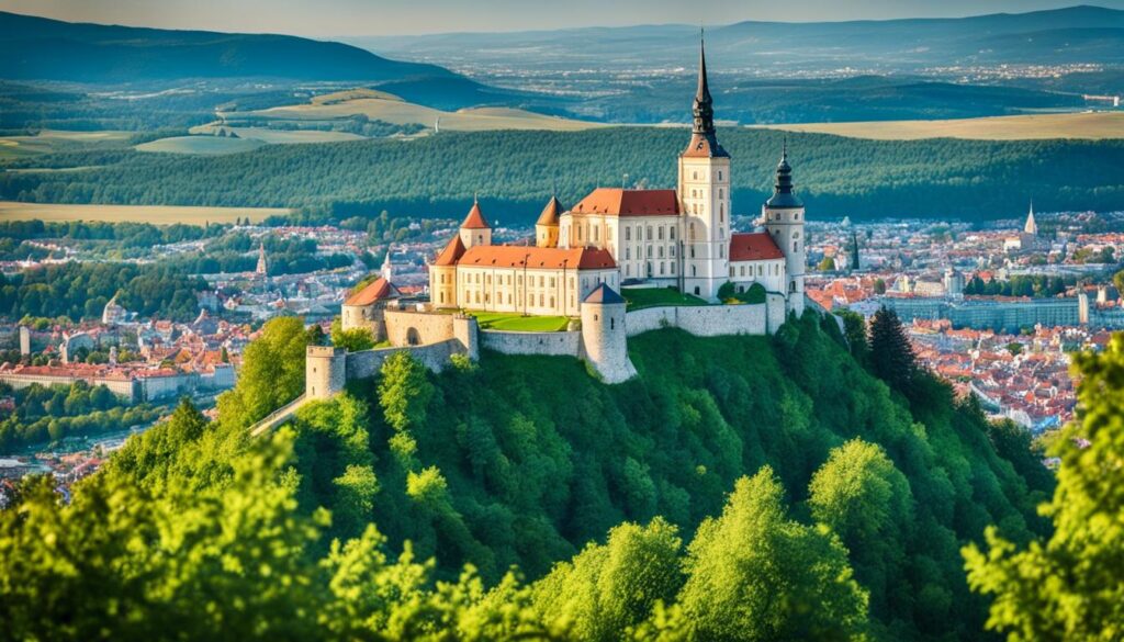 Nitra castle UNESCO site Nitra castle UNESCO site