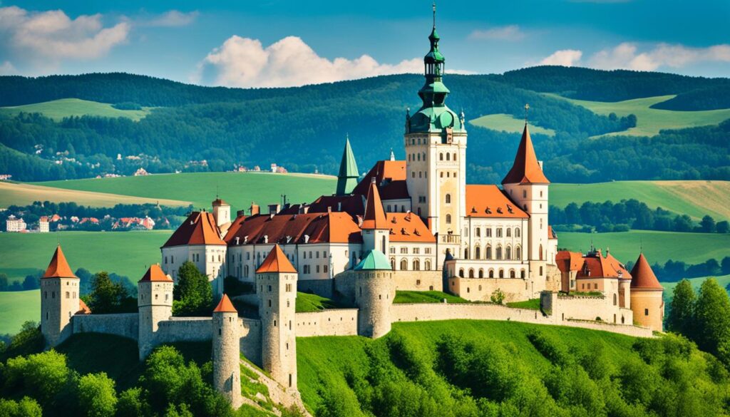 Nitra castle architecture Nitra castle architecture