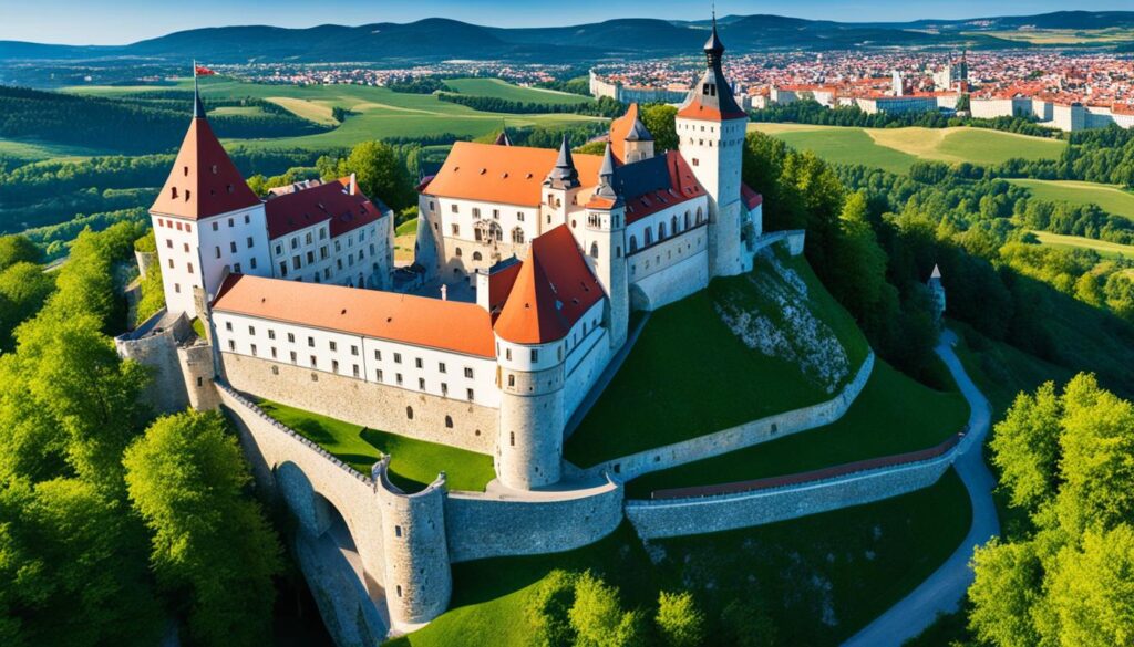 Nitra castle medieval Nitra castle medieval