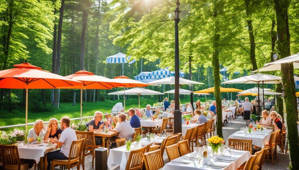 Outdoor Dining in Jurmala Image Outdoor Dining in Jurmala Image