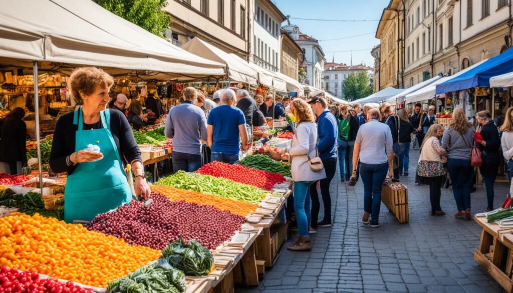 Outdoor markets in Sofia Outdoor markets in Sofia