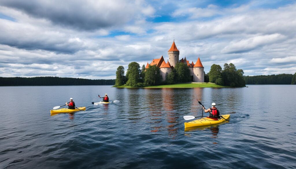 Paddle Through Trakai's Majestic Castles Paddle Through Trakai's Majestic Castles