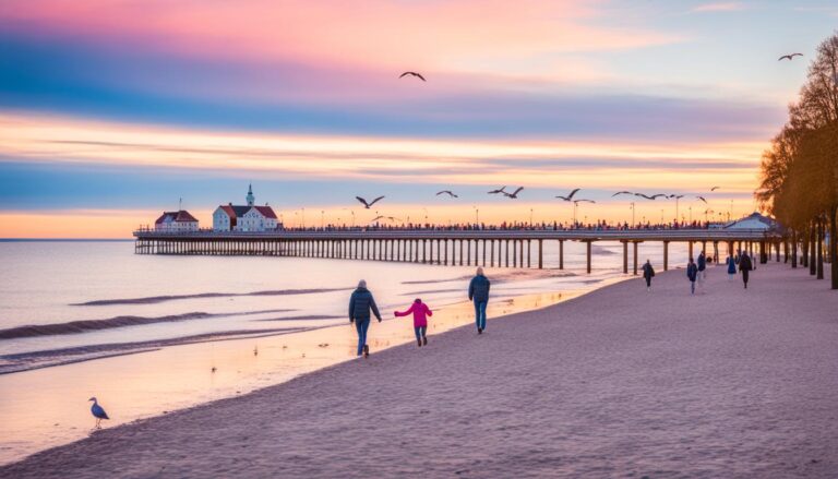 Pärnu beach promenade walks