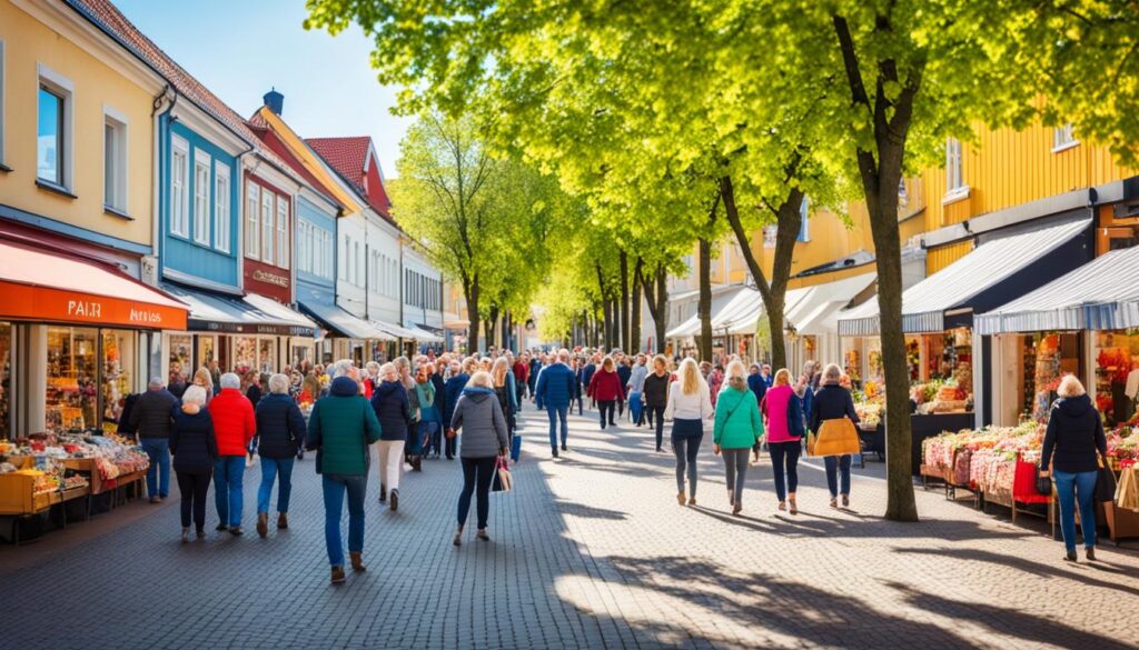 Pärnu shopping street Pärnu shopping street