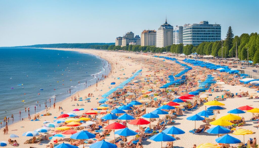 Peak season in Jurmala Peak season in Jurmala