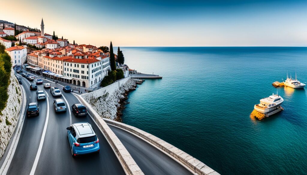 Piran Transportation Routes Piran Transportation Routes