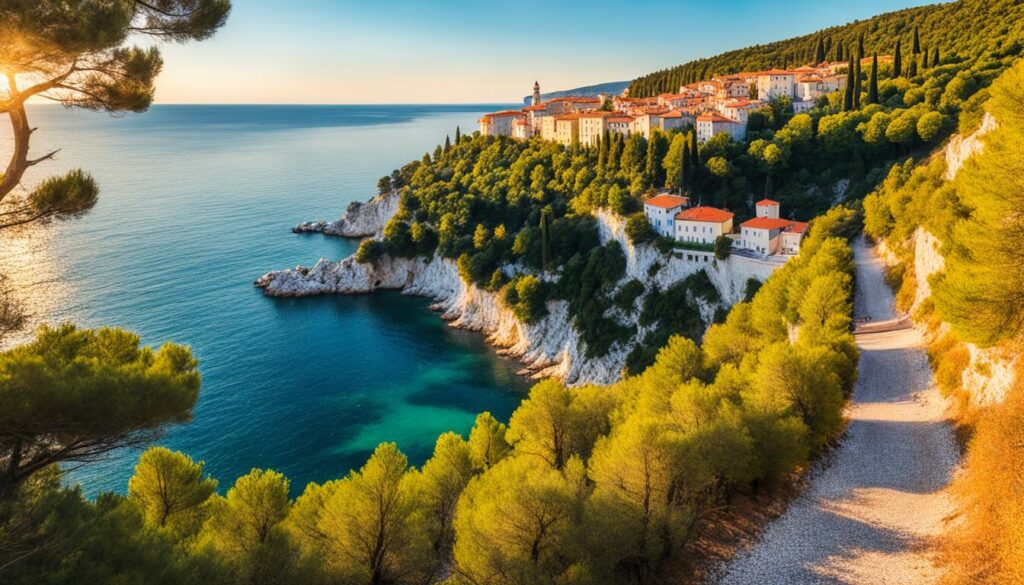 Piran coastal paths Piran coastal paths