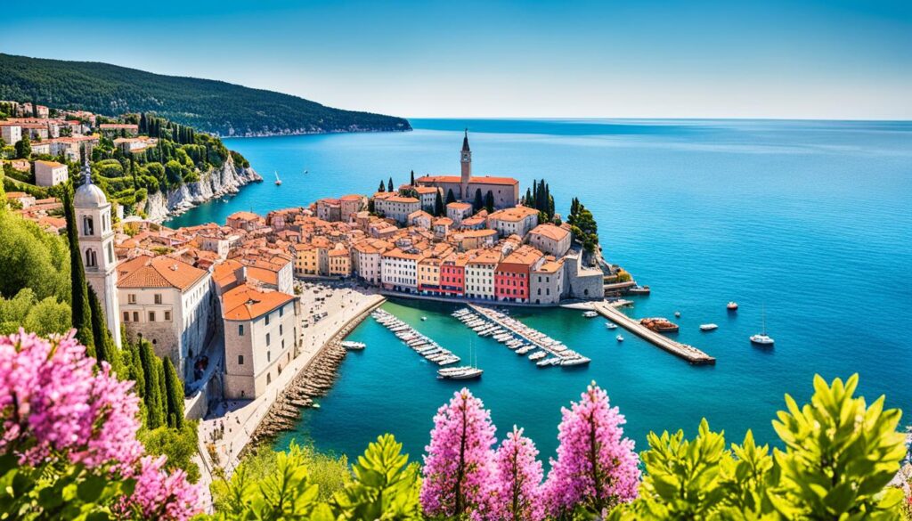 Piran in Spring Piran in Spring