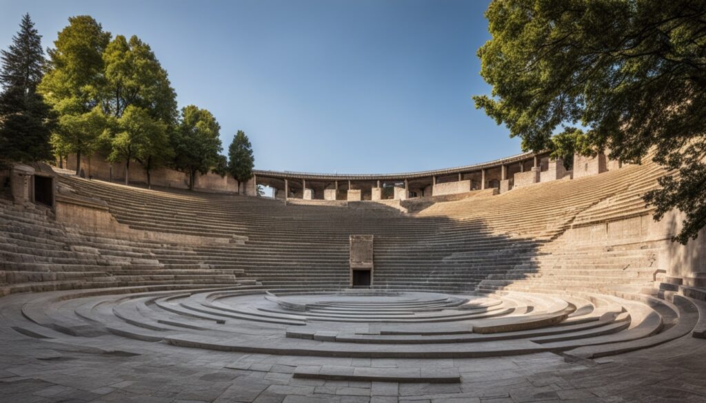 Plovdiv Roman Theatre amenities Plovdiv Roman Theatre amenities