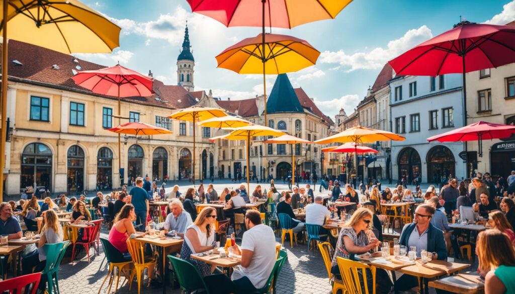 Popular Outdoor Cafes in Cluj-Napoca Popular Outdoor Cafes in Cluj-Napoca