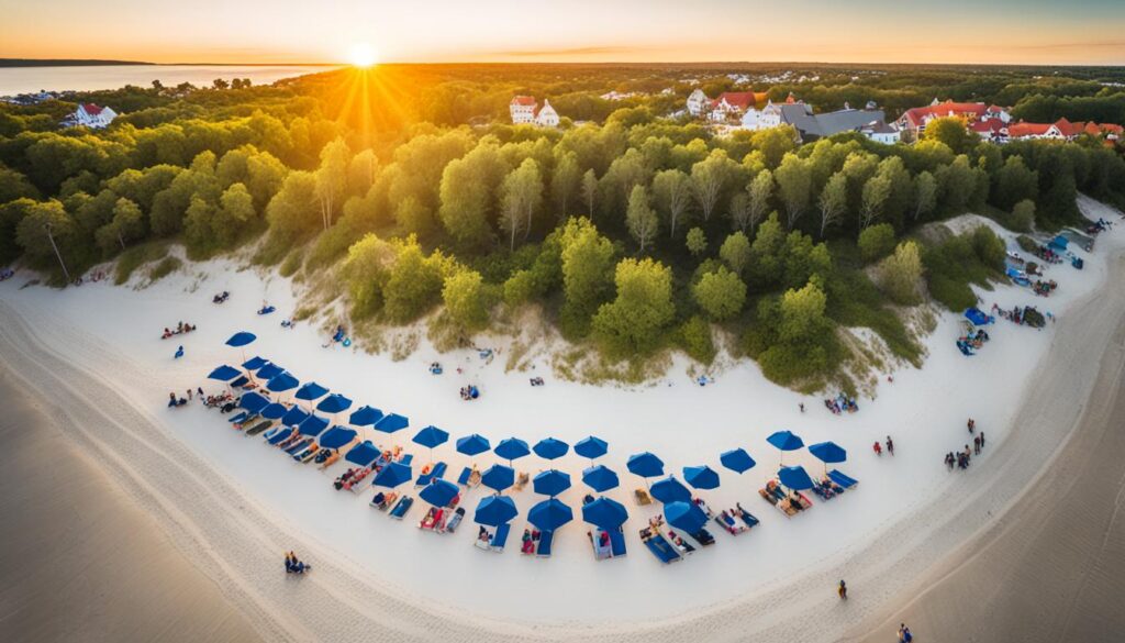 Popular sunset spots in Nida Popular sunset spots in Nida