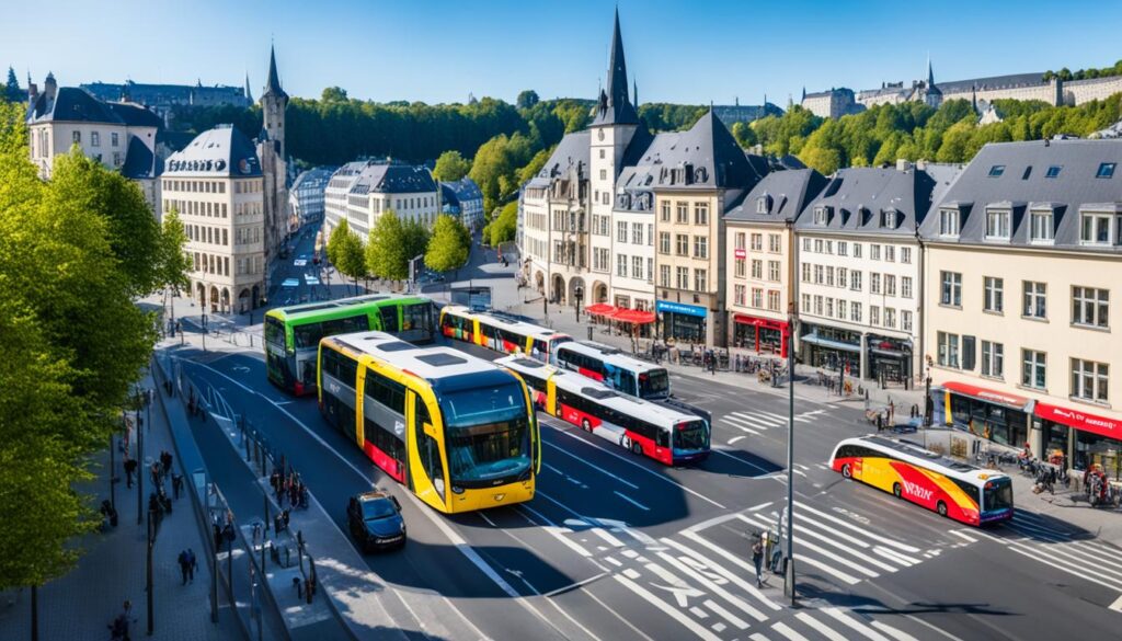 Public Transportation in Luxembourg City Public Transportation in Luxembourg City