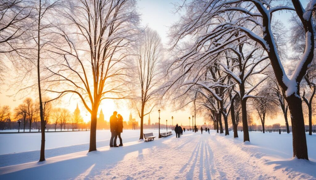 Riga winter parks Riga winter parks
