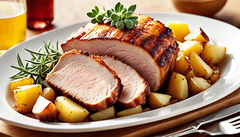 Roasted Pork with Potatoes Roasted Pork with Potatoes