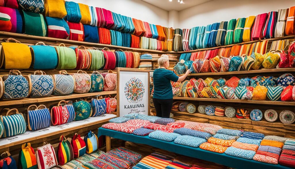 Shopping for souvenirs in Kaunas Shopping for souvenirs in Kaunas