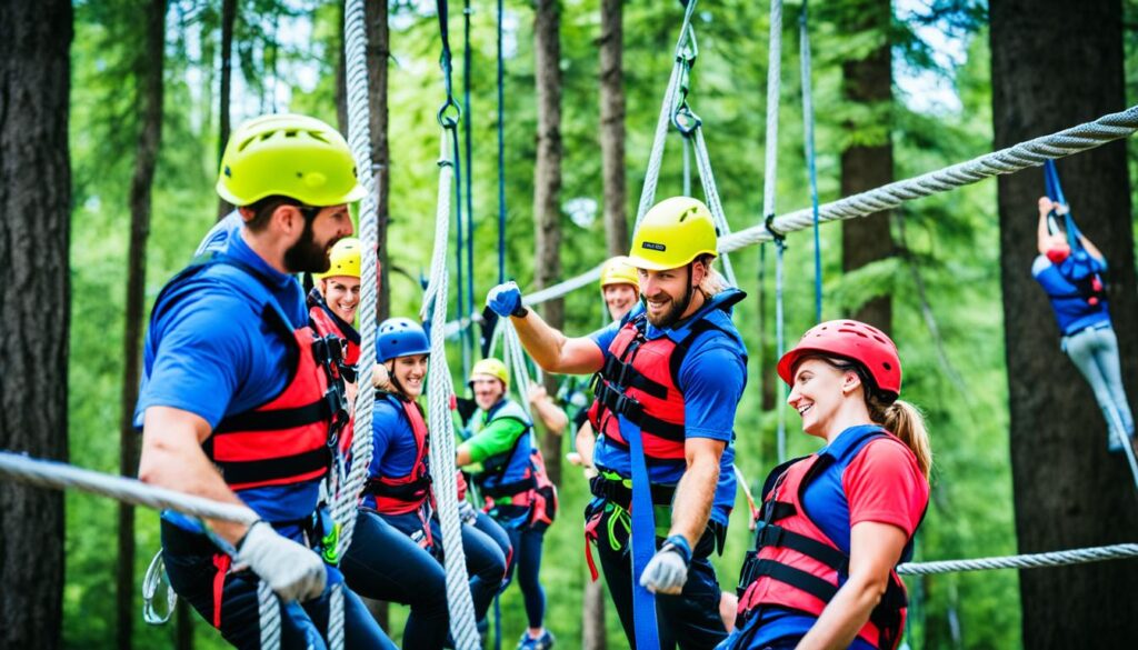 Sigulda Adventure Park team building activities Sigulda Adventure Park team building activities