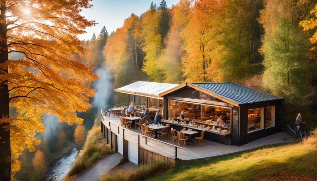 Sigulda Cafe Scene Sigulda Cafe Scene