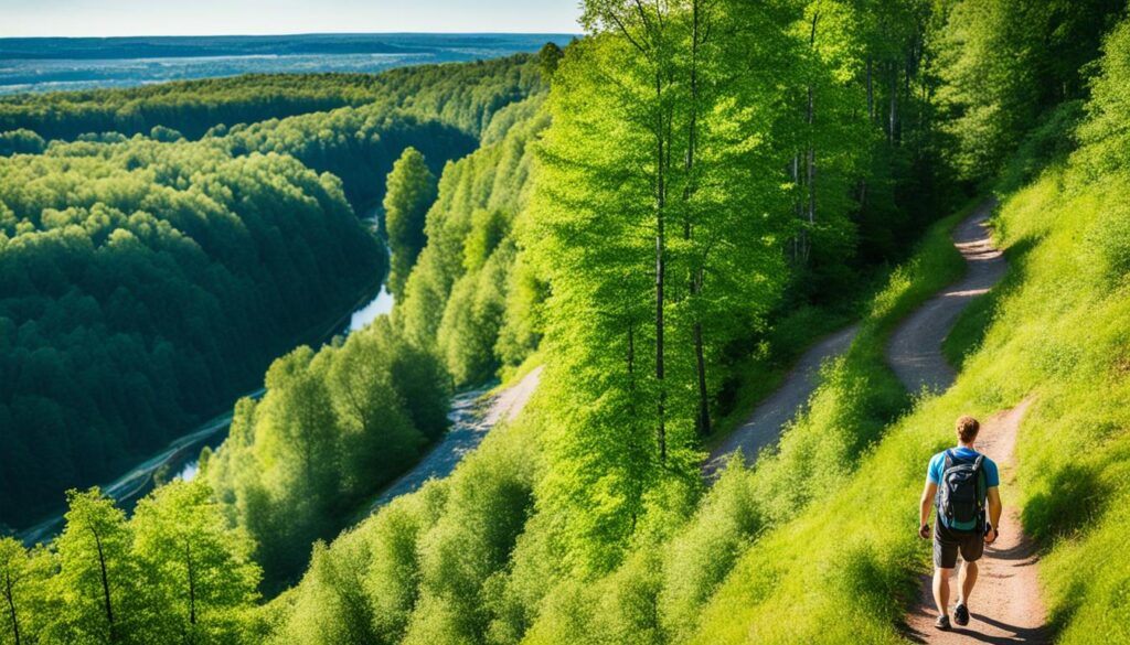 Sigulda hiking trails Sigulda hiking trails