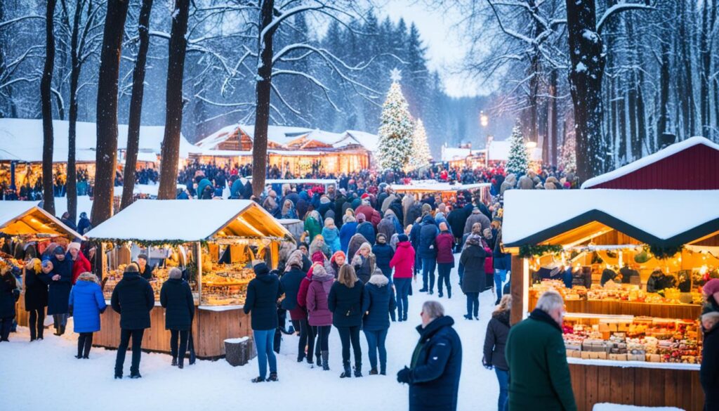 Sigulda winter market Sigulda winter market