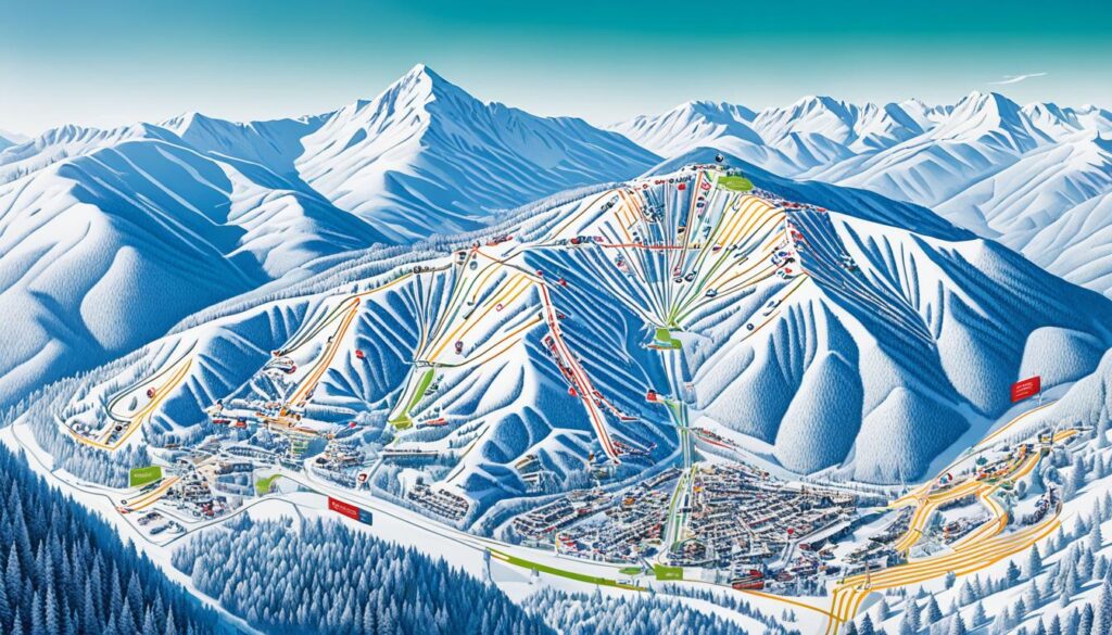 Ski resorts near Maribor Map Ski resorts near Maribor Map