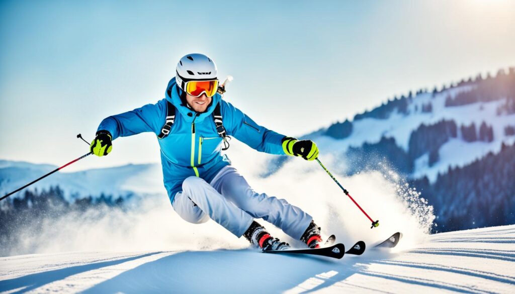 Skiing near Maribor Slovenia Skiing near Maribor Slovenia