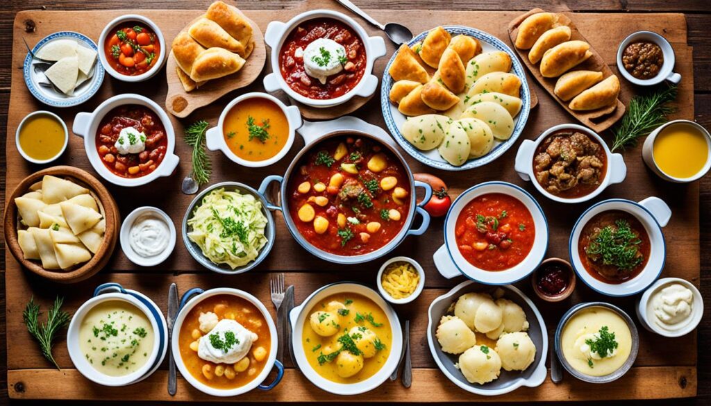 Slovakian food Slovakian food