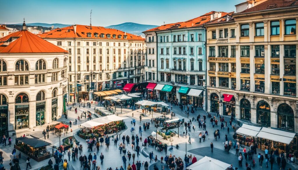 Sofia shopping districts Sofia shopping districts