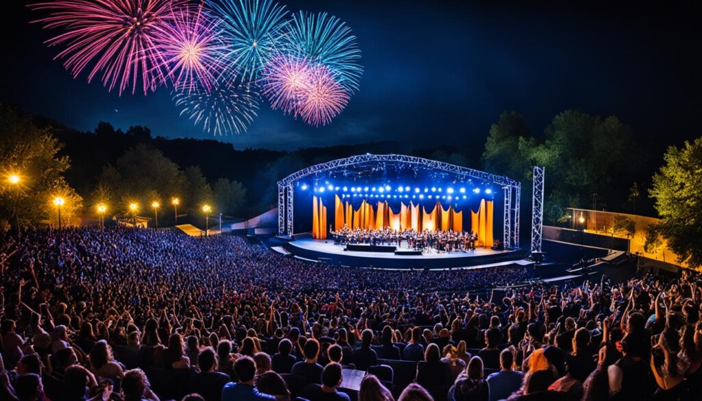 Spectacular Outdoor Performance at Burgas Summer Theatre Spectacular Outdoor Performance at Burgas Summer Theatre