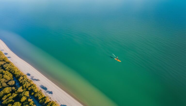 Stand-up paddleboarding in Pärnu Bay
