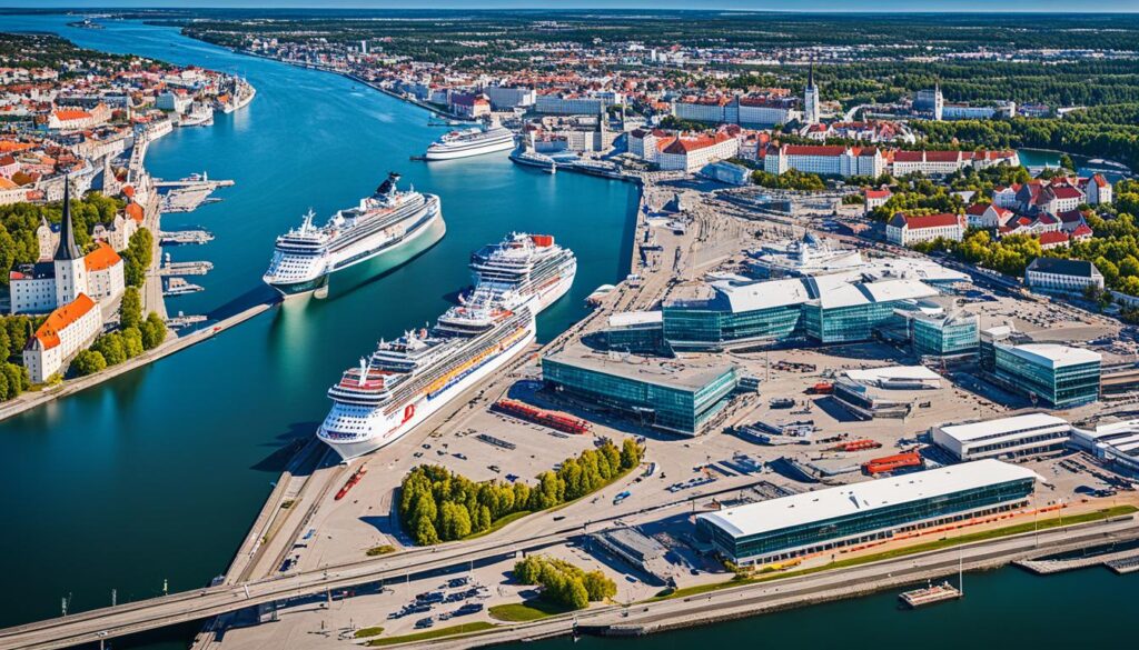 Tallinn Cruise Port Map Tallinn Cruise Port Map