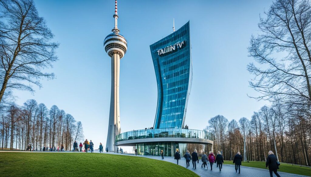 Tallinn TV Tower entrance Tallinn TV Tower entrance