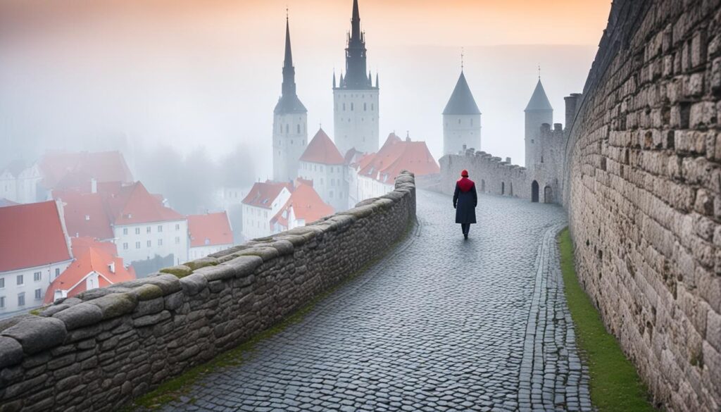 Tallinn medieval city walls Tallinn medieval city walls