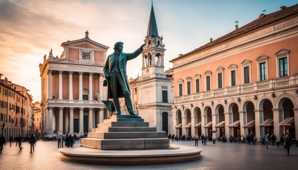 Tartini Square sunset spot Tartini Square sunset spot