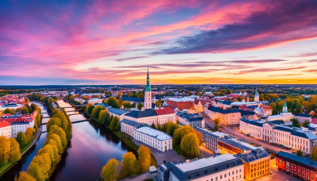 Tartu cityscape Tartu cityscape