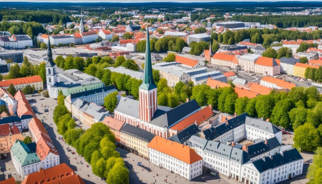 Tartu old town sights Tartu old town sights