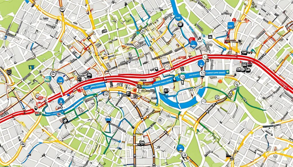 Tartu public transportation map Tartu public transportation map