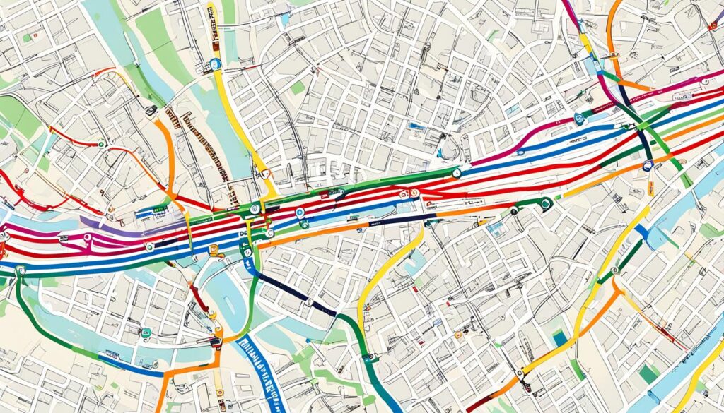 Tartu transportation map Tartu transportation map