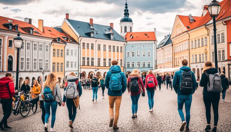 Tartu university town travel
