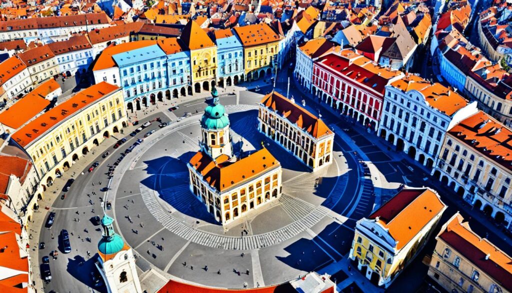 Timisoara city squares Timisoara city squares